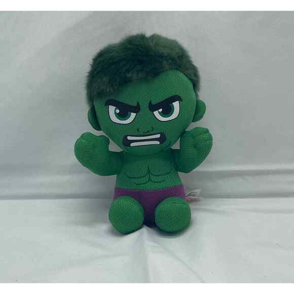 Ty 7" Baby Hulk Plush Stuffed Animal from Marvel's Avengers - Picture 1 of 5